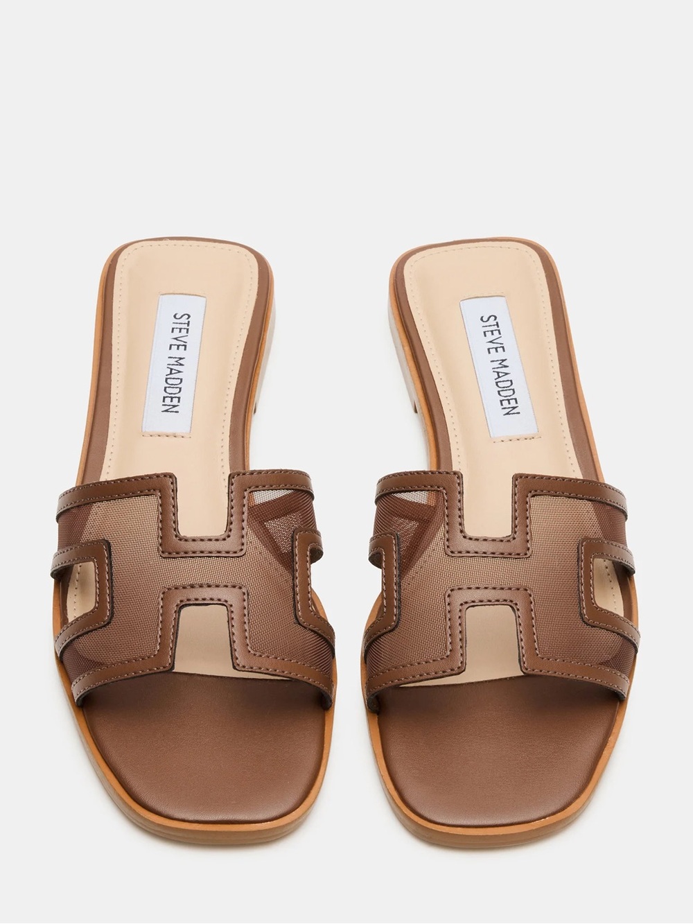 Steve Madden Hadyn Mesh Brown sandals